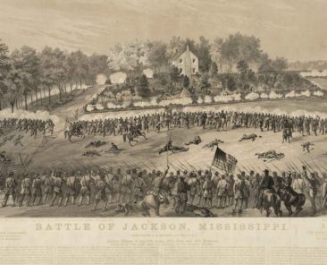 Battle-of-Jackson,-Mississippi--Gallant-charge-of-the-17th-Iowa,-80th-Ohio-and-10th-Missouri-feat