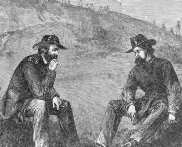 ulysses-s-grant-&-pemberton-negotiate-at-vicksburg-1863-july-3