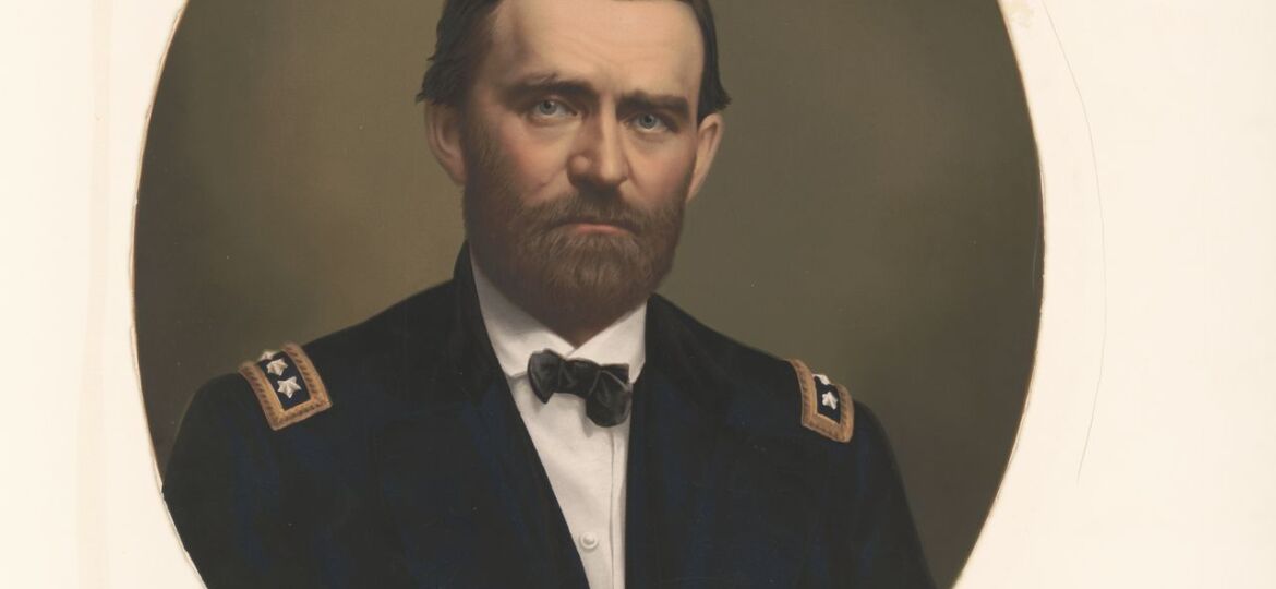 Head and shoulders portrait of Major General Ulysses S. Grant